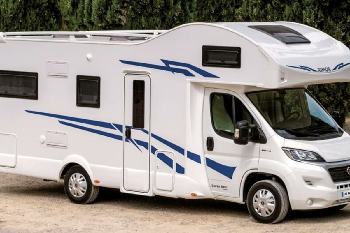 The Braw, a Rimor Super Brig Suite motorhome, exterior